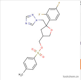 (5R-cis)-甲苯-4-磺酸 5-(2,4-二氟苯基)-5-(1H-1,2,4-三氮唑-1-基)甲基四氢呋喃-3-基